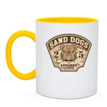 Чашка Sand dogs armored division