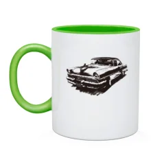 Чашка с классическим авто