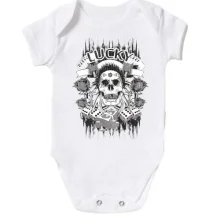 Детское боди lucky skull