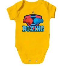 Детское боди boxing с перчатками