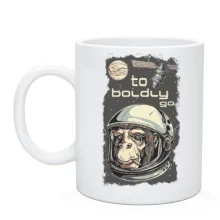 Чашка to boldly go