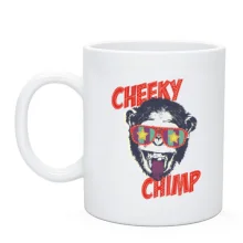 Чашка cheeky chimp monkey