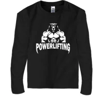Дитячий лонгслів Powerlifting bear