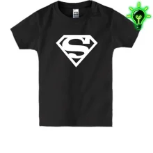 Детская футболка Superman (glow)
