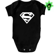 Детское боди Superman (glow)