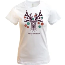Футболка Merry Christmas Deer