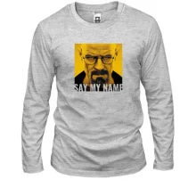 Мужской лонгслив Say my name