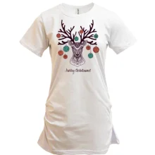 Туника Merry Christmas Deer