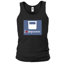 Майка i love stogramm (я люблю стограмм)