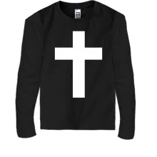 Детский лонгслив Cross classic (с крестом)