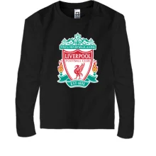 Дитячий лонгслів з кольоровою емблемою Liverpool
