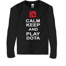 Детский лонгслив Play DOTA
