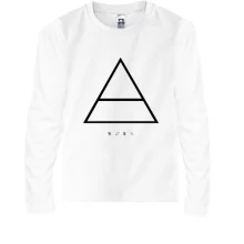 Дитячий лонгслів Thirty seconds to mars Тріада