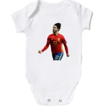 Детское боди c Isco Spain national football team