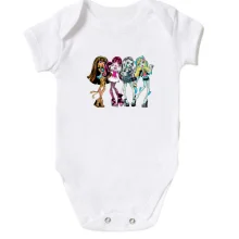 Дитяче боді з ляльками Monster High