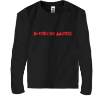 Детский лонгслив Depeche Mode inscription