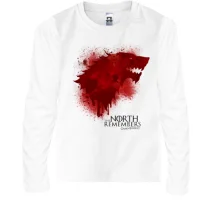 Детский лонгслив The North Remembers - Game of Thrones