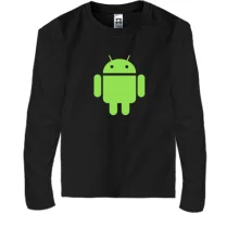 Детский лонгслив Android