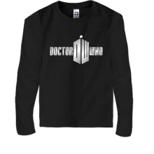 Детский лонгслив Доктор Кто