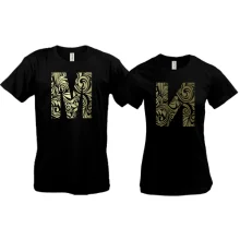 Парные футболки "МЫ" (glow)