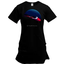 Туника с Теслой в космосе Starman
