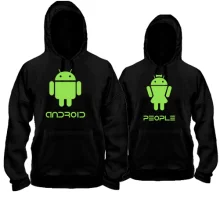 Парные толстовки Android People