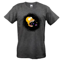 Футболка з Гомером в космосі
