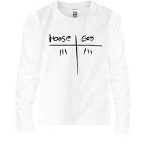 Дитячий лонгслів House VS God