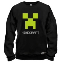 Світшот Minecraft logo grey