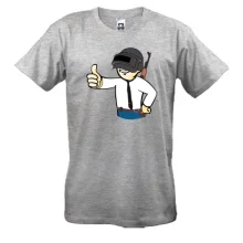 Футболка PUBG boy (Fallout style)
