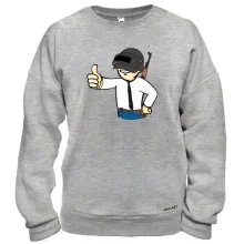 Свитшот PUBG boy (Fallout style)