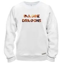 Світшот Imagine Dragons (вогняний дракон)