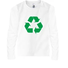 Детский лонгслив Recycle