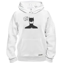 Толстовка Batman - i work alone
