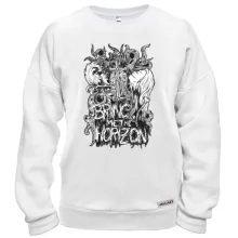 Світшот з Bring me the horizon арт