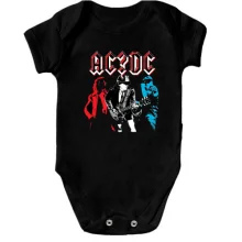 Детское боди AC/DC АРТ