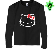 Детская футболка с длинным рукавом Kitty