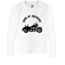 Дитячий лонгслів Sons of Anarchy з мотоциклом