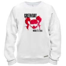 Свитшот Green day - When it's time
