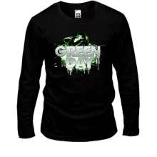Мужской лонгслив Green day (поцелуй)