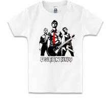 Детская футболка Green day (силуэты)