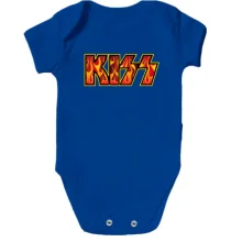Детское боди KISS (fire logo)