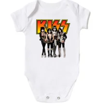 Детское боди с рок группой KISS
