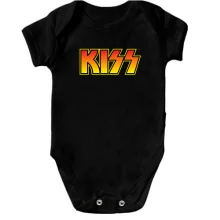 Детское боди KISS logo