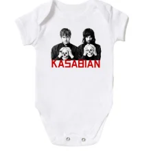 Детское боди Kasabian с черепом