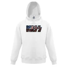 Детская толстовка KISS на американском флаге