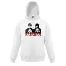 Детская толстовка Kasabian с черепом