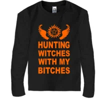 Детский лонгслив Hunting witches