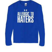 Детский лонгслив Allergic to haters
