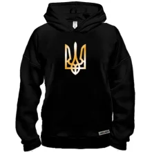 Худи BASE с гербом Украины (gold)